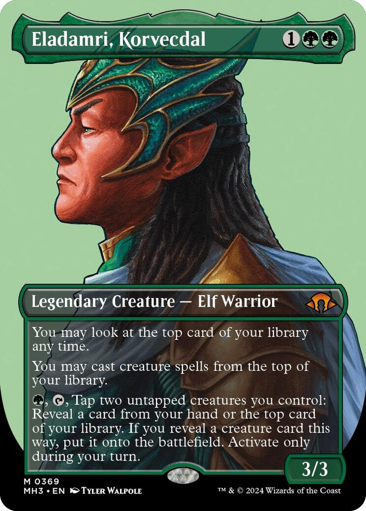 Image for Eladamri, Korvecdal (Borderless) (369) [Modern Horizons 3]