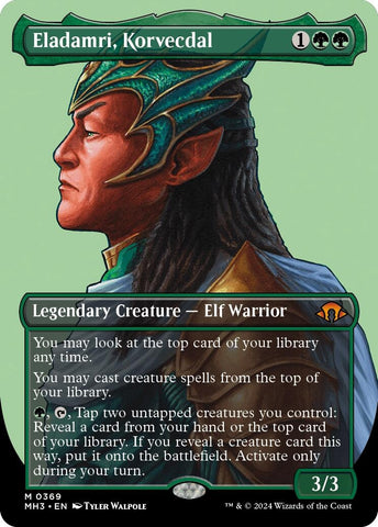 Image for Eladamri, Korvecdal (Borderless) (369) [Modern Horizons 3]