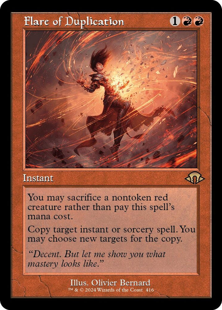 Image for Flare of Duplication (Retro Frame) (416) [Modern Horizons 3]