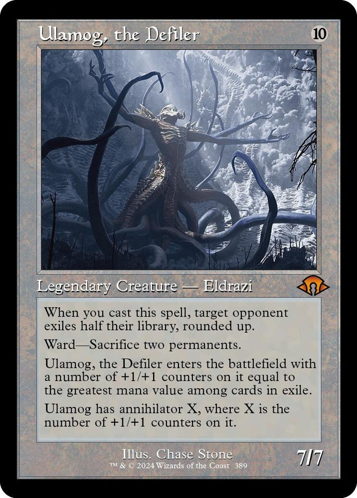Image for Ulamog, the Defiler (Retro Frame) (389) [Modern Horizons 3]