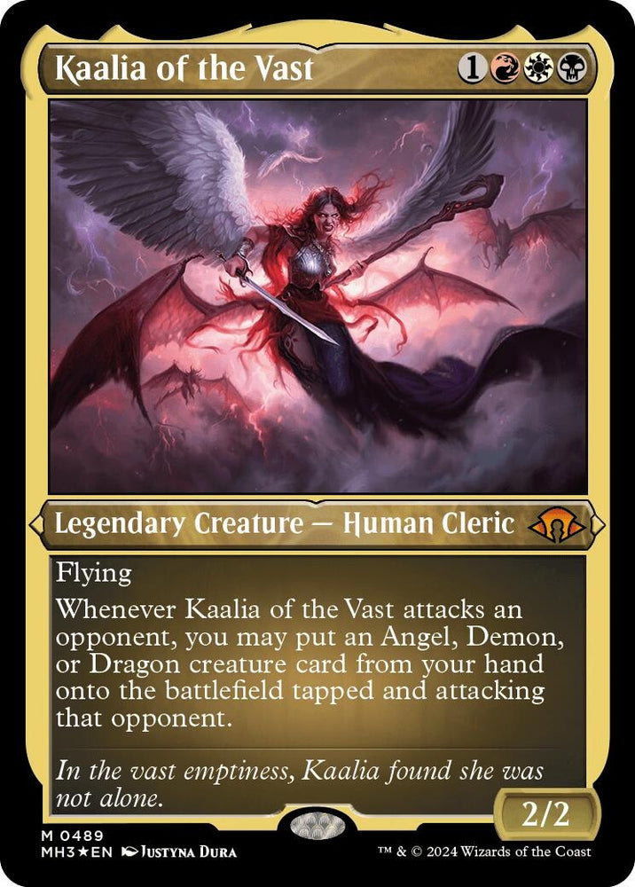 Image for Kaalia of the Vast (Foil Etched) (489) [Modern Horizons 3]
