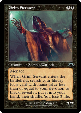 Image for Grim Servant (Retro Frame) (409) [Modern Horizons 3]