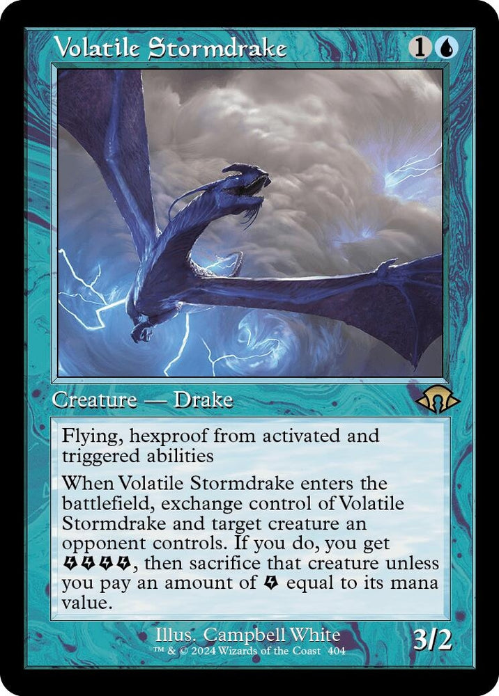 Image for Volatile Stormdrake (Retro Frame) (404) [Modern Horizons 3]
