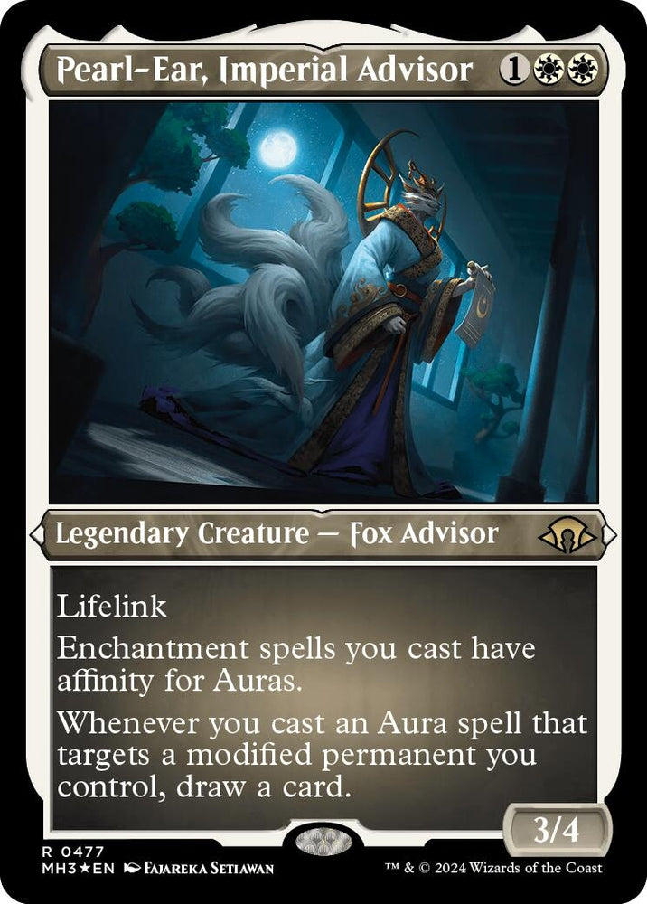 Image for Pearl-Ear, Imperial Advisor (Foil Etched) (477) [Modern Horizons 3]
