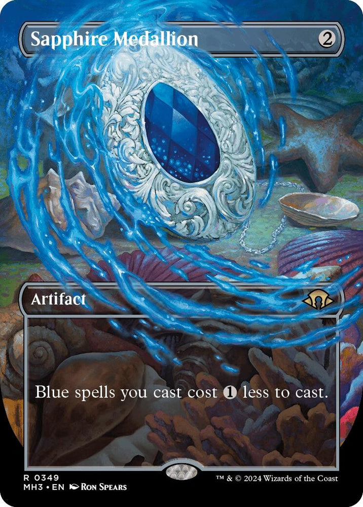 Image for Sapphire Medallion (Borderless) (349) [Modern Horizons 3]