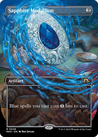 Image for Sapphire Medallion (Borderless) (349) [Modern Horizons 3]