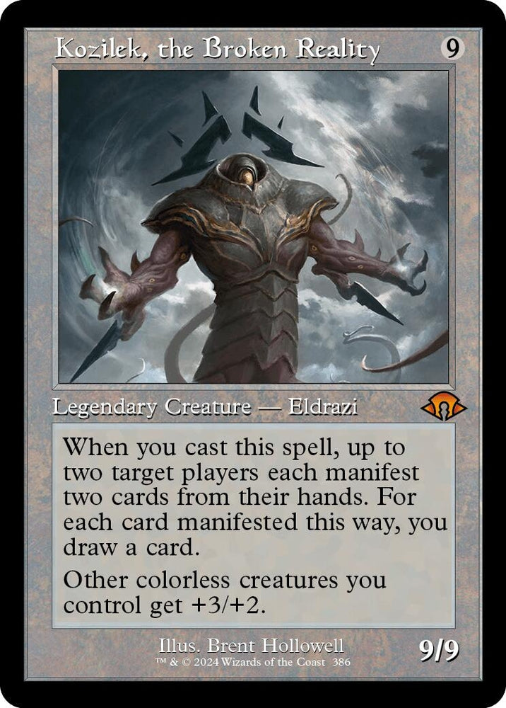 Image for Kozilek, the Broken Reality (Retro Frame) (386) [Modern Horizons 3]