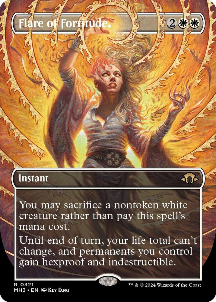 Image for Flare of Fortitude (Borderless) (321) [Modern Horizons 3]