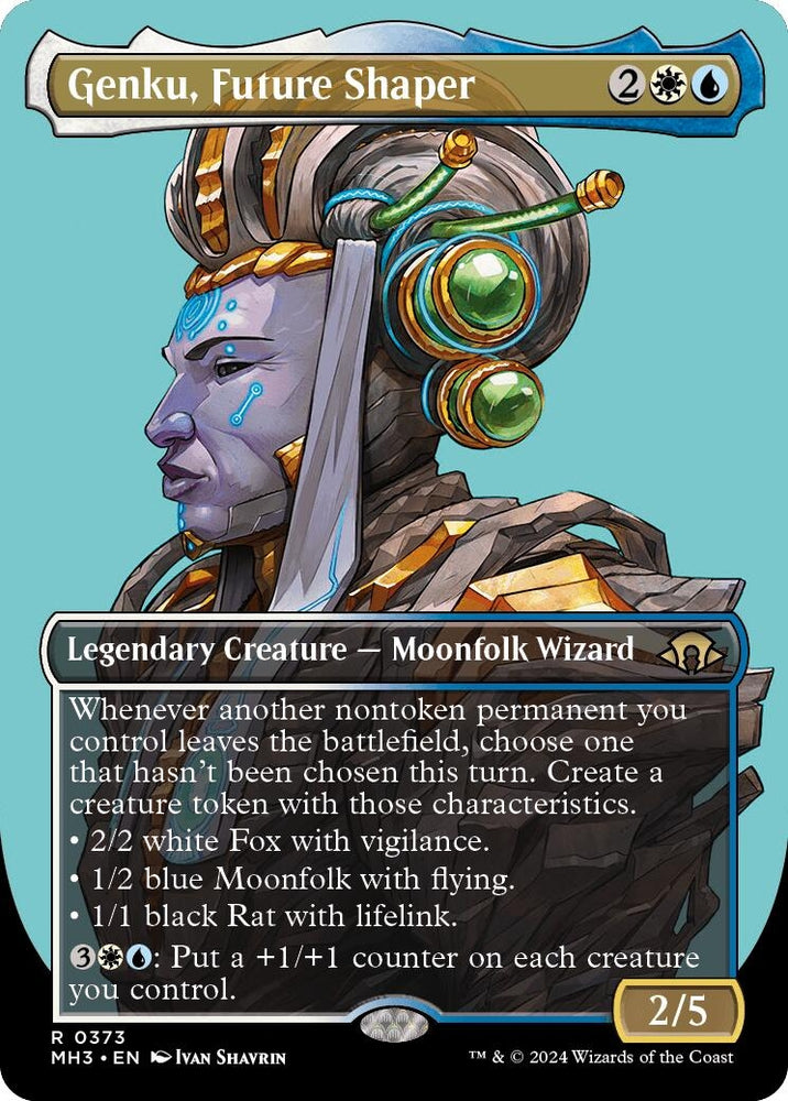 Image for Genku, Future Shaper (Borderless) (373) [Modern Horizons 3]