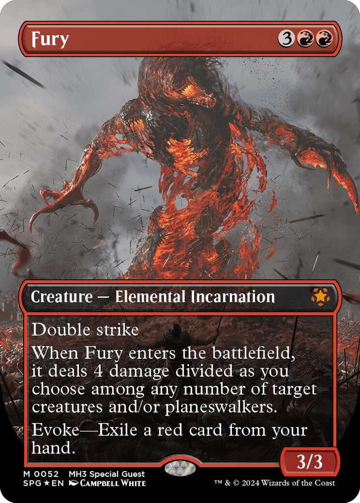 Image for Fury (Borderless) (Textured Foil) (52) [Special Guests]