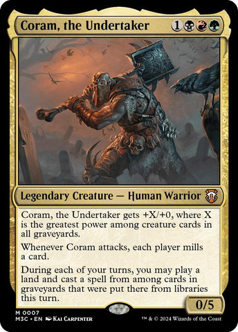 Image for Coram, the Undertaker (7) [Commander: Modern Horizons 3]