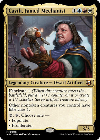 Image for Cayth, Famed Mechanist (6) [Commander: Modern Horizons 3]