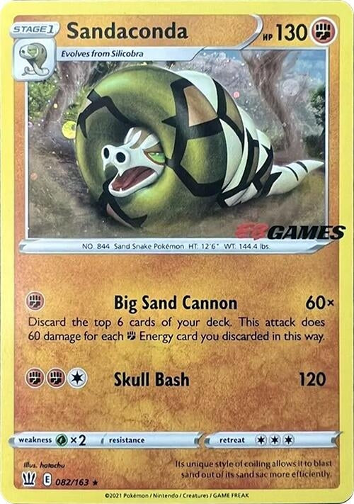 Image for Sandaconda - 082/163 (EB Games Exclusive) (082/163) - Pokemon