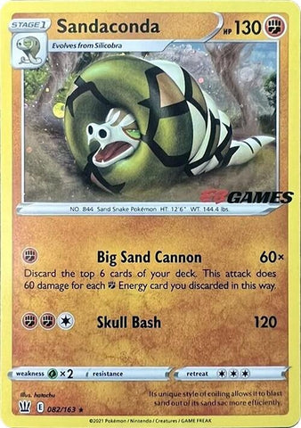 Image for Sandaconda - 082/163 (EB Games Exclusive) (082/163) - Pokemon
