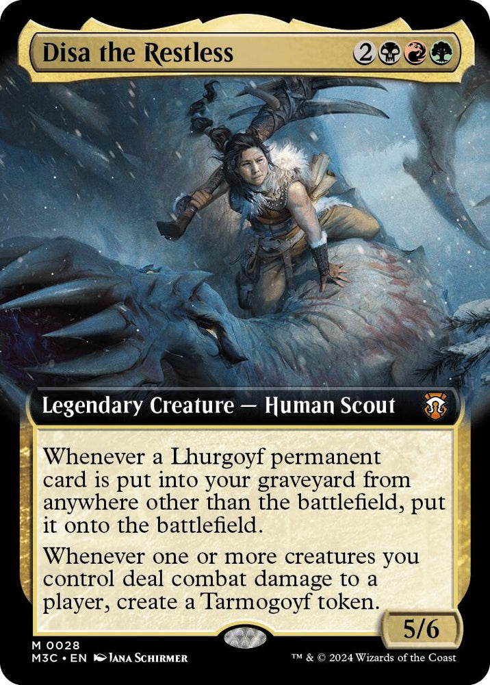 Image for Disa the Restless (Extended Art) (28) [Commander: Modern Horizons 3]