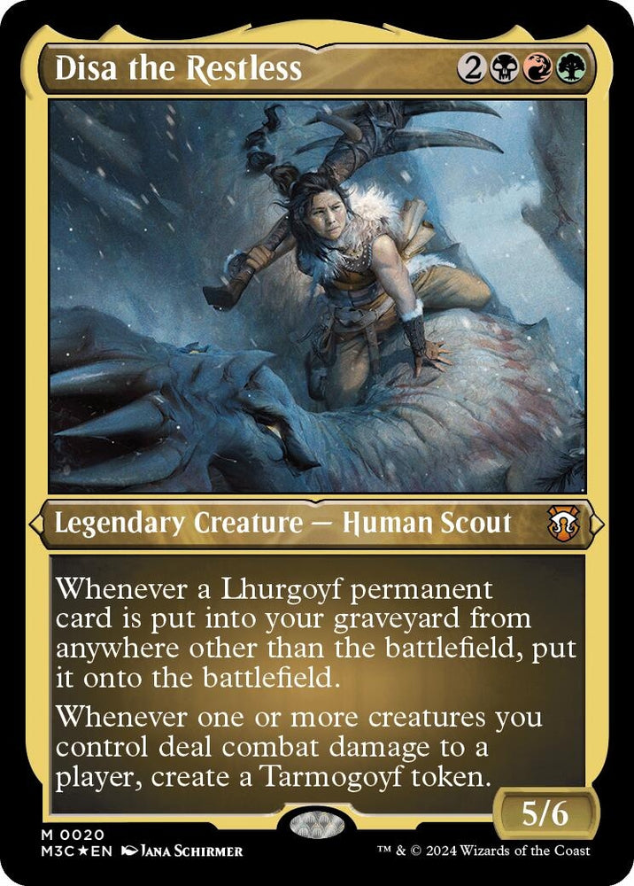 Image for Disa the Restless (Foil Etched) (20) [Commander: Modern Horizons 3]