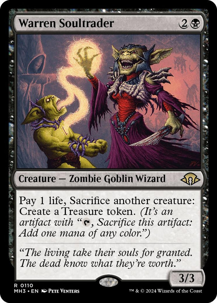 Image for Warren Soultrader (110) [Modern Horizons 3]