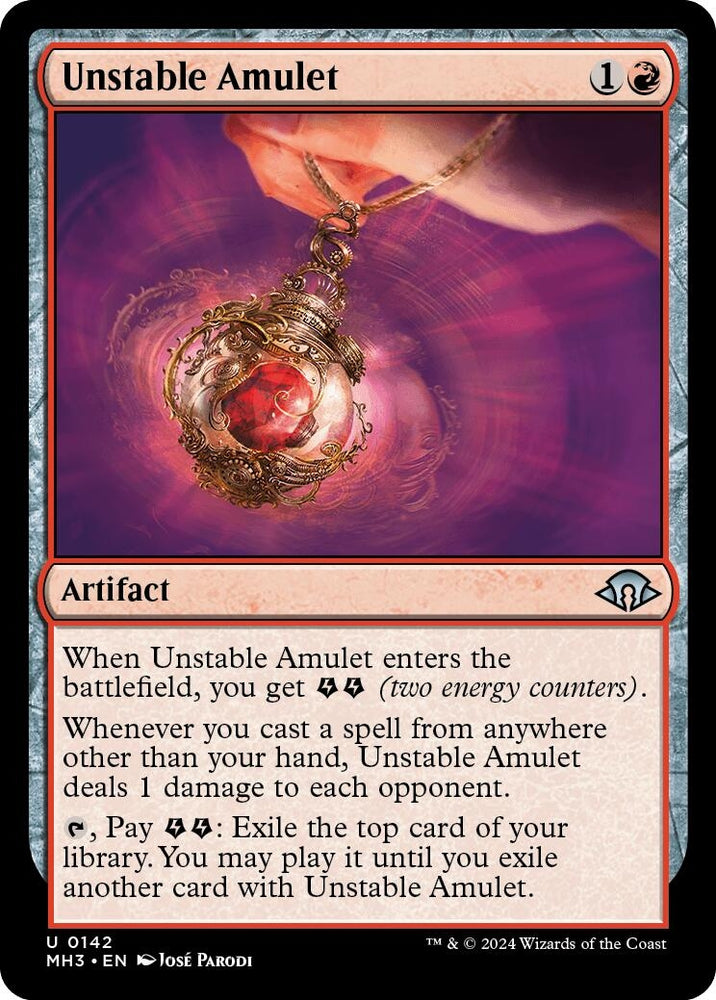 Image for Unstable Amulet (142) [Modern Horizons 3]