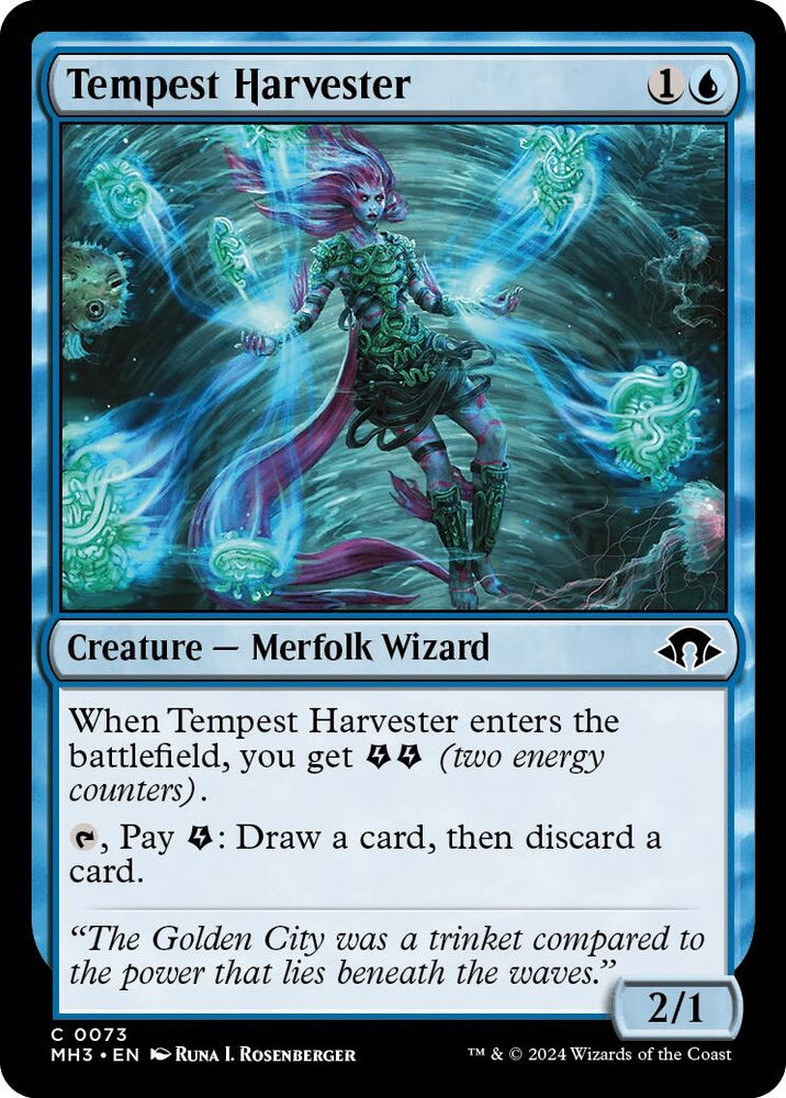 Image for Tempest Harvester (73) [Modern Horizons 3]