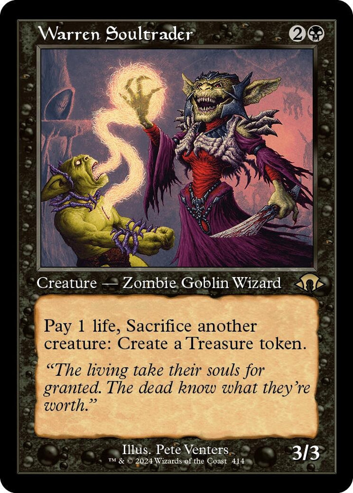 Image for Warren Soultrader (Retro Frame) (414) [Modern Horizons 3]