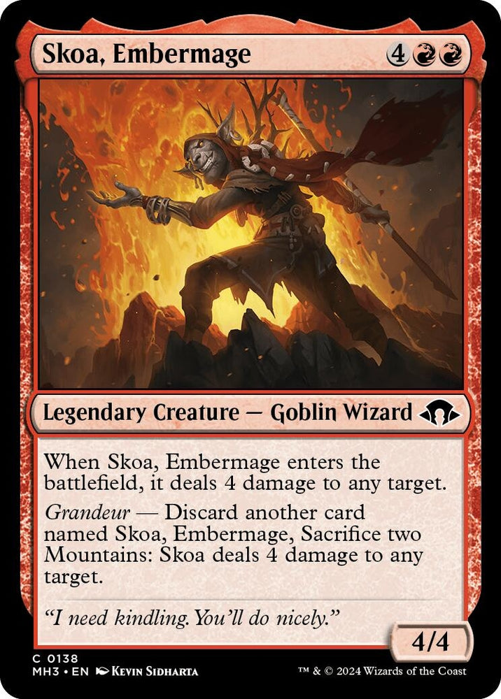 Image for Skoa, Embermage (138) [Modern Horizons 3]