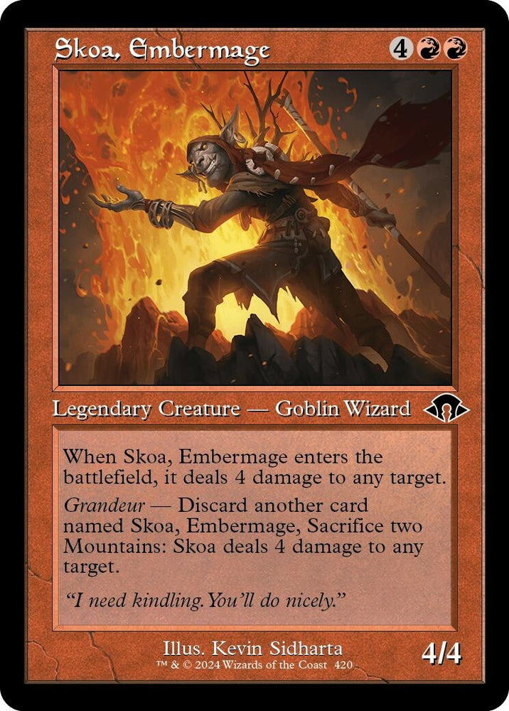 Image for Skoa, Embermage (Retro Frame) (420) [Modern Horizons 3]