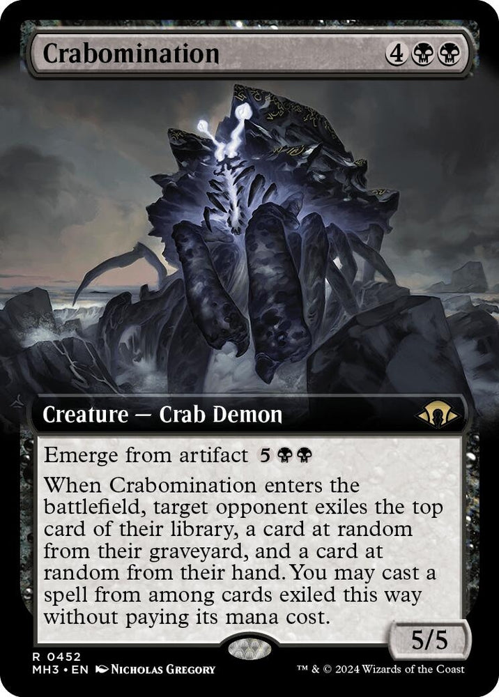 Image for Crabomination (Extended Art) (452) [Modern Horizons 3]