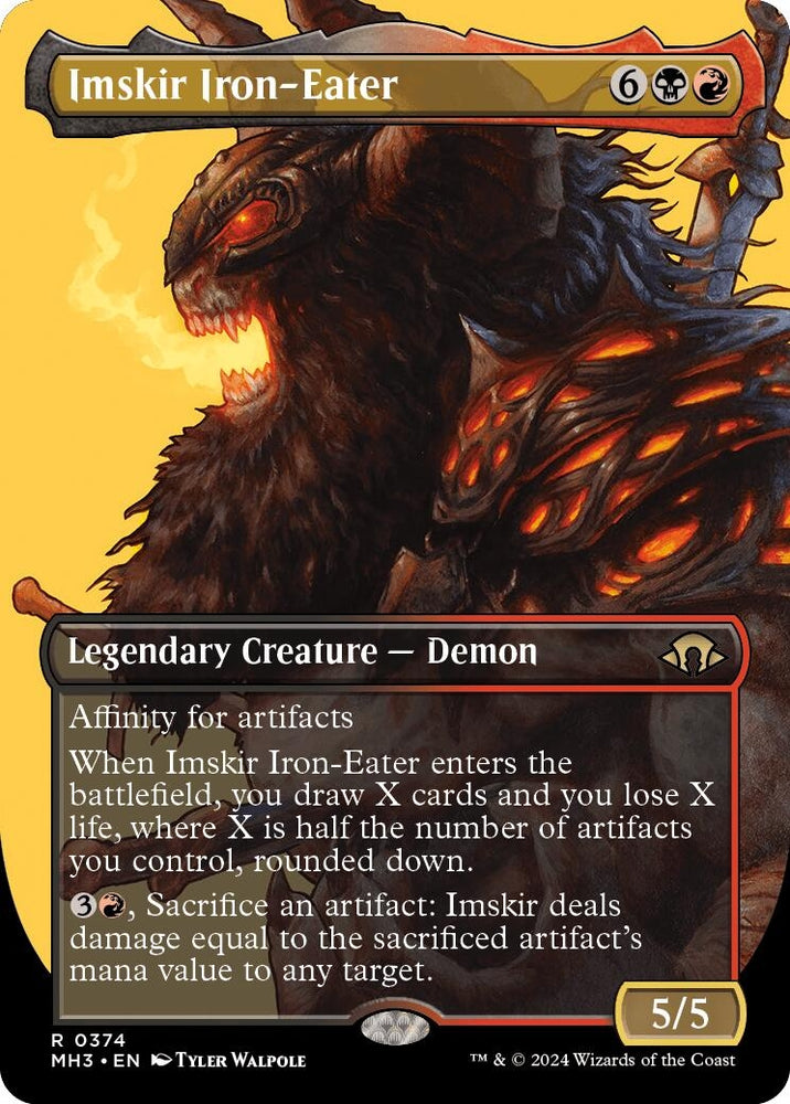 Image for Imskir Iron-Eater (Borderless) (374) [Modern Horizons 3]