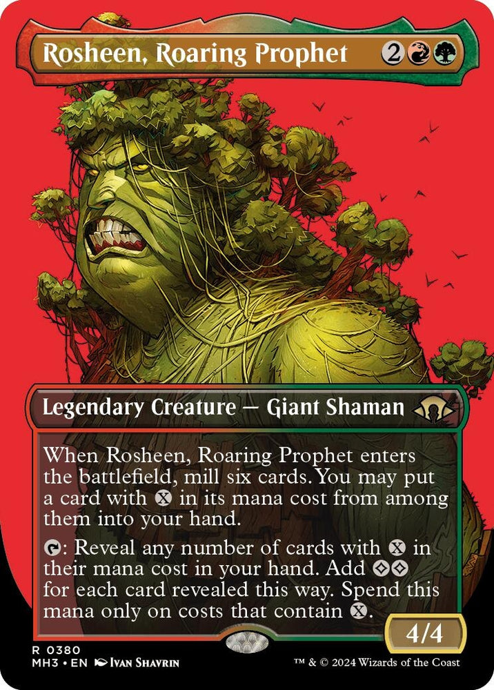 Image for Rosheen, Roaring Prophet (Borderless) (380) [Modern Horizons 3]