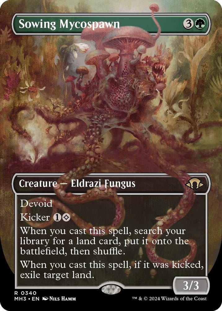 Image for Sowing Mycospawn (Borderless) (340) [Modern Horizons 3]