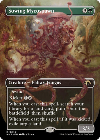 Image for Sowing Mycospawn (Borderless) (340) [Modern Horizons 3]