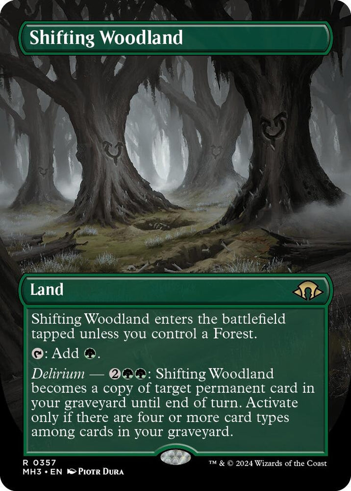 Image for Shifting Woodland (Borderless) (357) [Modern Horizons 3]