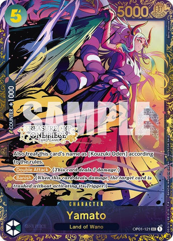 Image for Yamato (Treasure Cup) (OP01-121) - One Piece Card Game