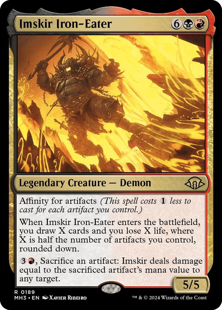 Image for Imskir Iron-Eater (189) [Modern Horizons 3]