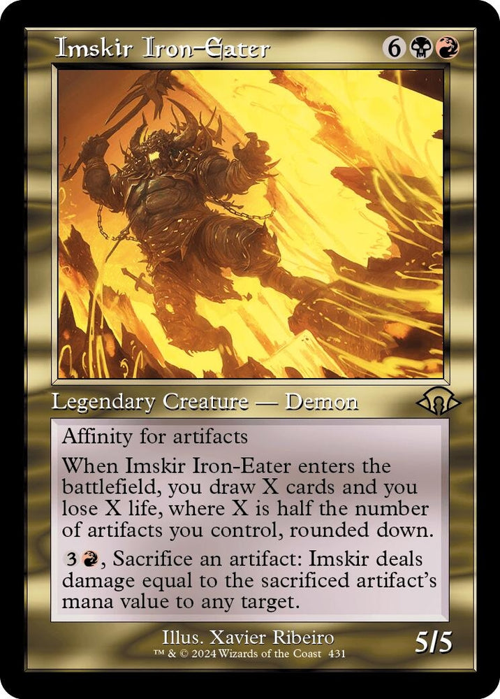 Image for Imskir Iron-Eater (Retro Frame) (431) [Modern Horizons 3]