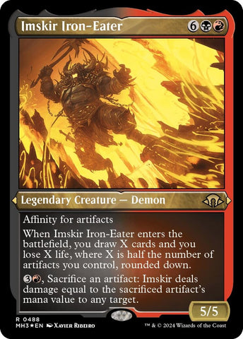Image for Imskir Iron-Eater (Foil Etched) (488) [Modern Horizons 3]