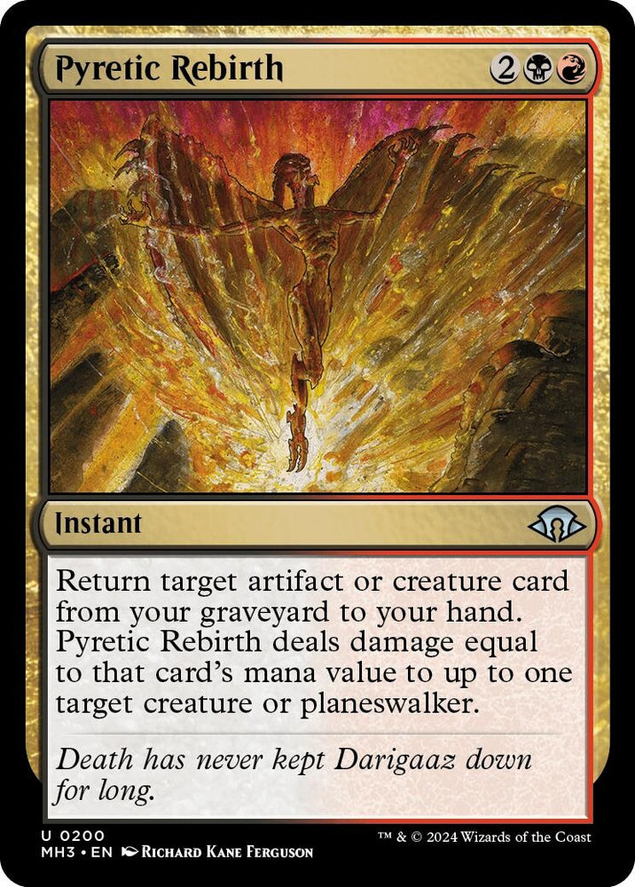 Image for Pyretic Rebirth (200) [Modern Horizons 3]