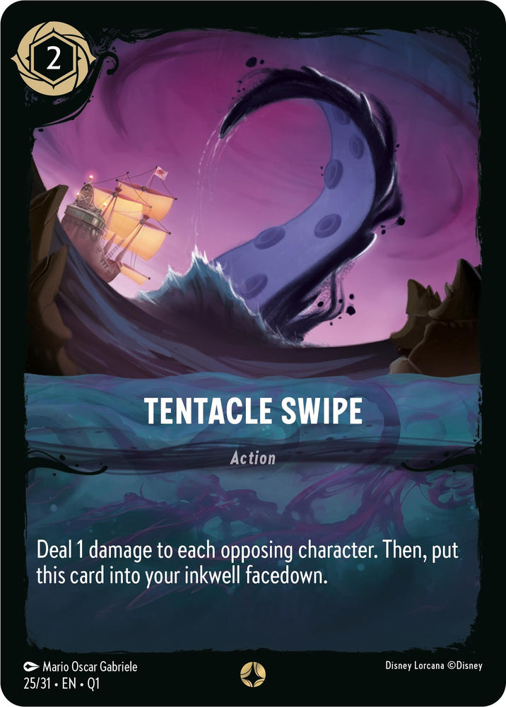 Image for Tentacle Swipe (25/31) - Disney Lorcana
