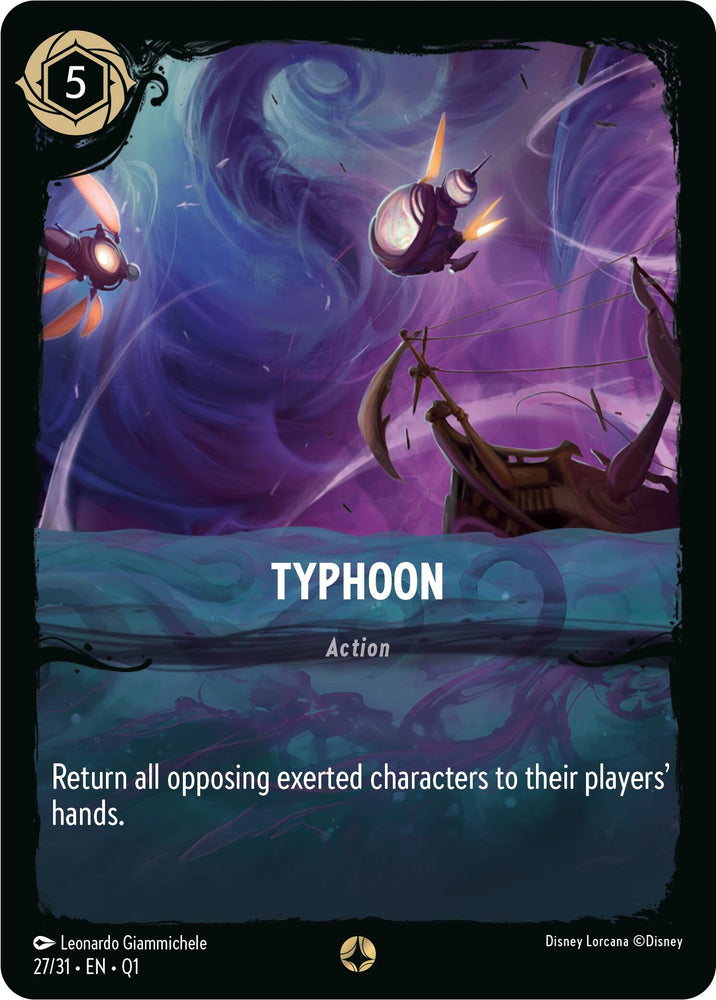 Image for Typhoon (27/31) - Disney Lorcana