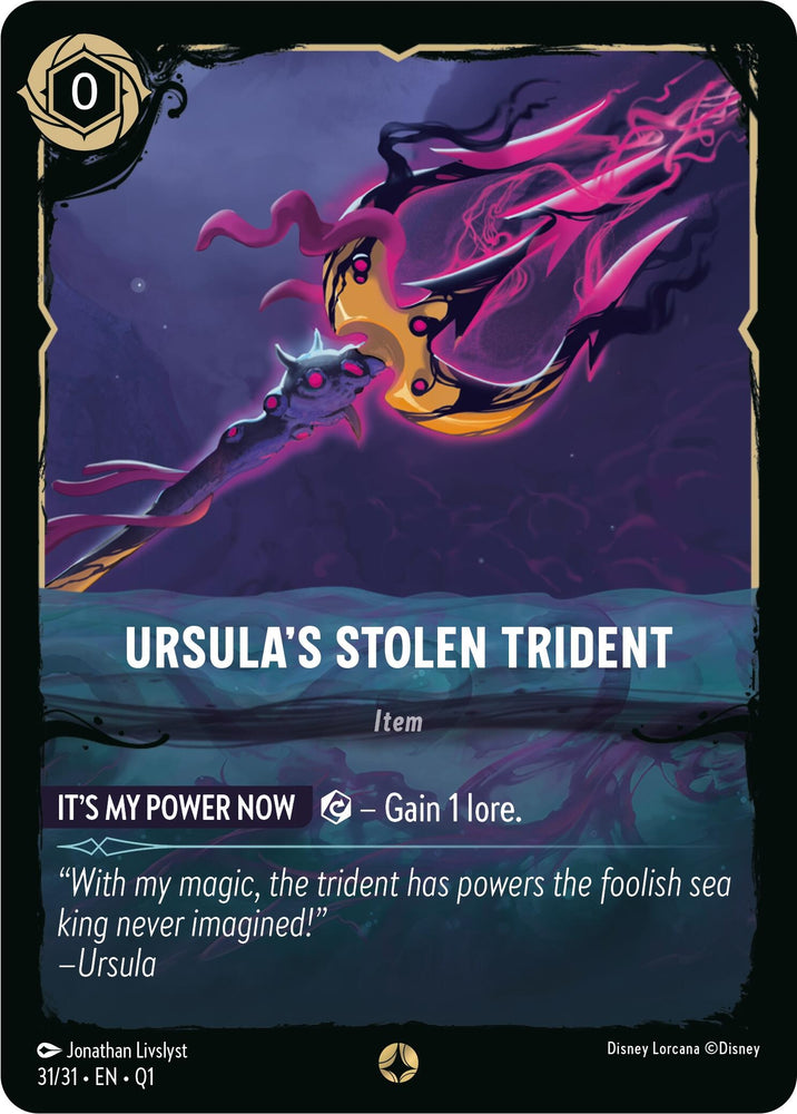 Image for Ursula's Stolen Trident (31/31) - Disney Lorcana