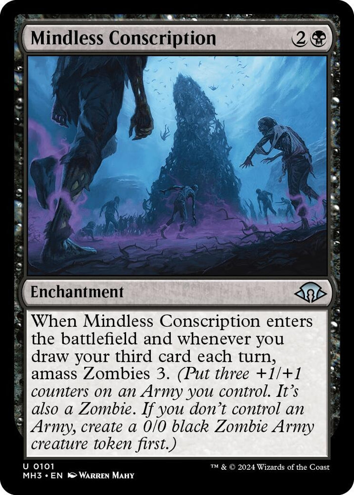 Image for Mindless Conscription (101) [Modern Horizons 3]