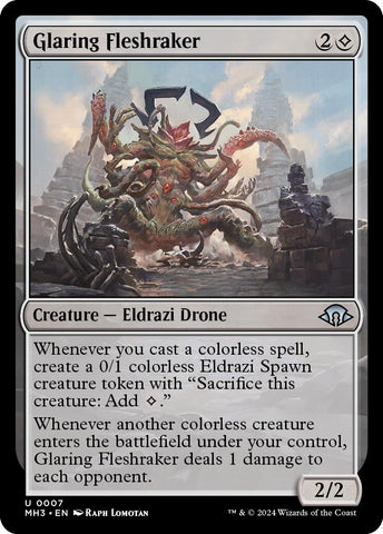 Image for Glaring Fleshraker (7) [Modern Horizons 3]
