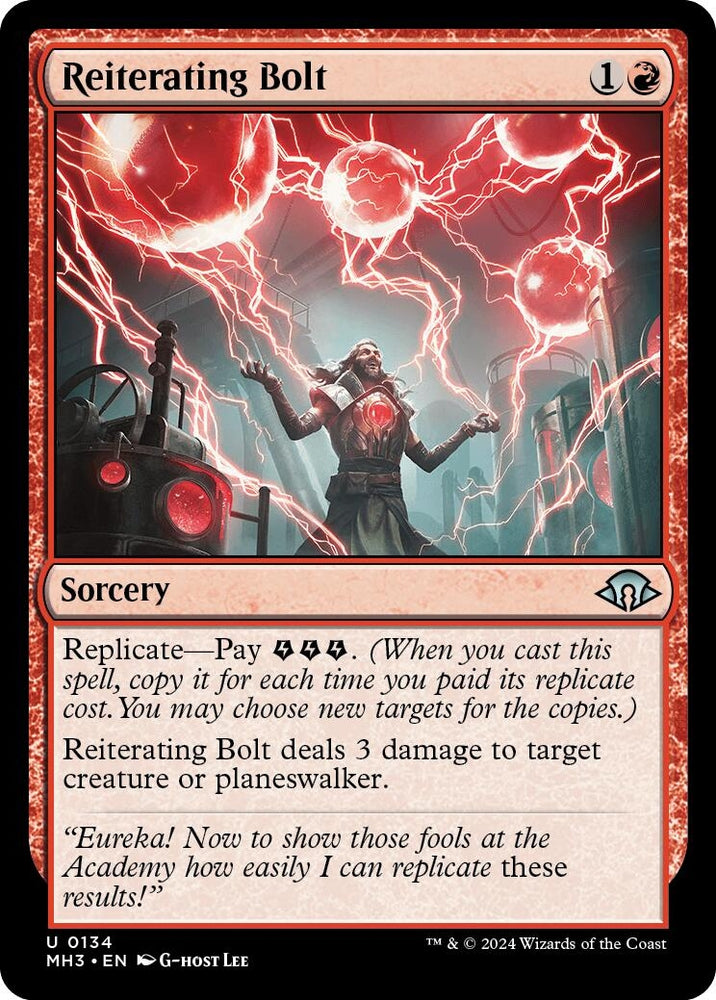 Image for Reiterating Bolt (134) [Modern Horizons 3]