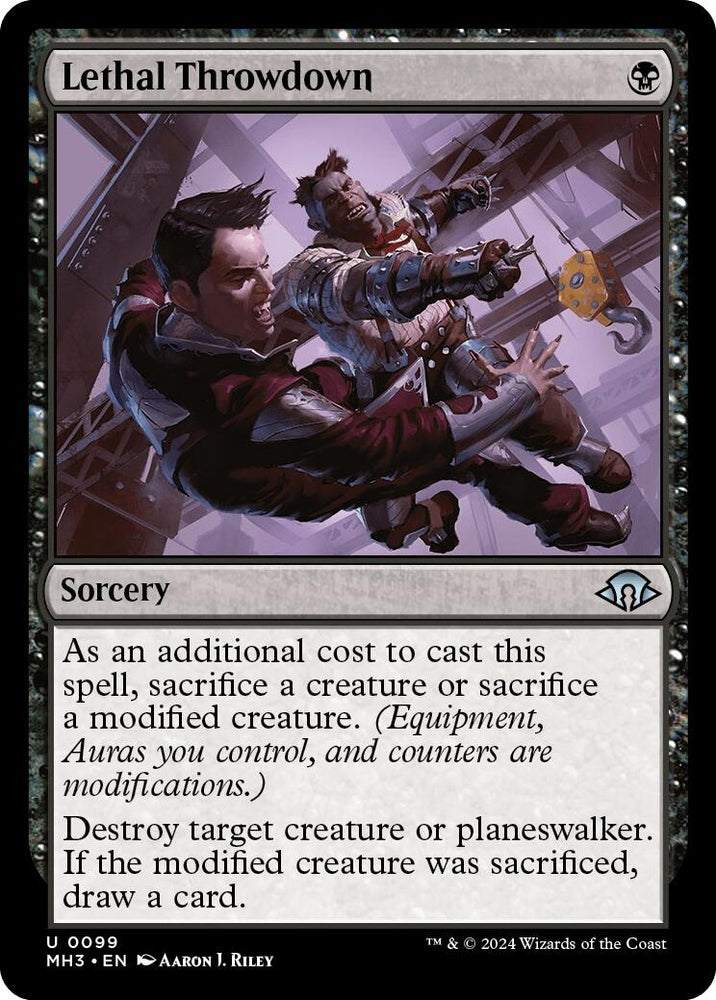 Image for Lethal Throwdown (99) [Modern Horizons 3]