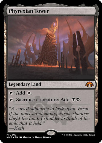 Image for Phyrexian Tower (303) [Modern Horizons 3]
