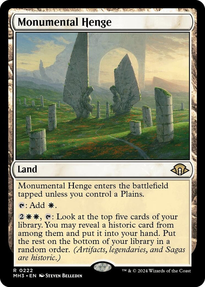 Image for Monumental Henge (222) [Modern Horizons 3]