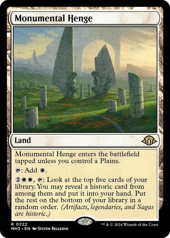 Image for Monumental Henge (222) [Modern Horizons 3]