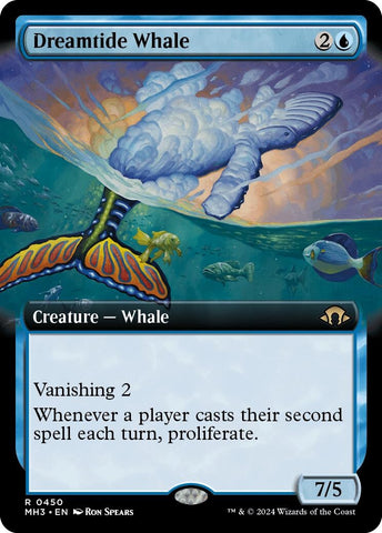Image for Dreamtide Whale (Extended Art) (450) [Modern Horizons 3]