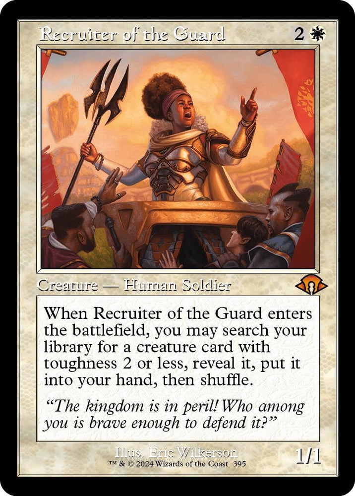 Image for Recruiter of the Guard (Retro Frame) (395) [Modern Horizons 3]