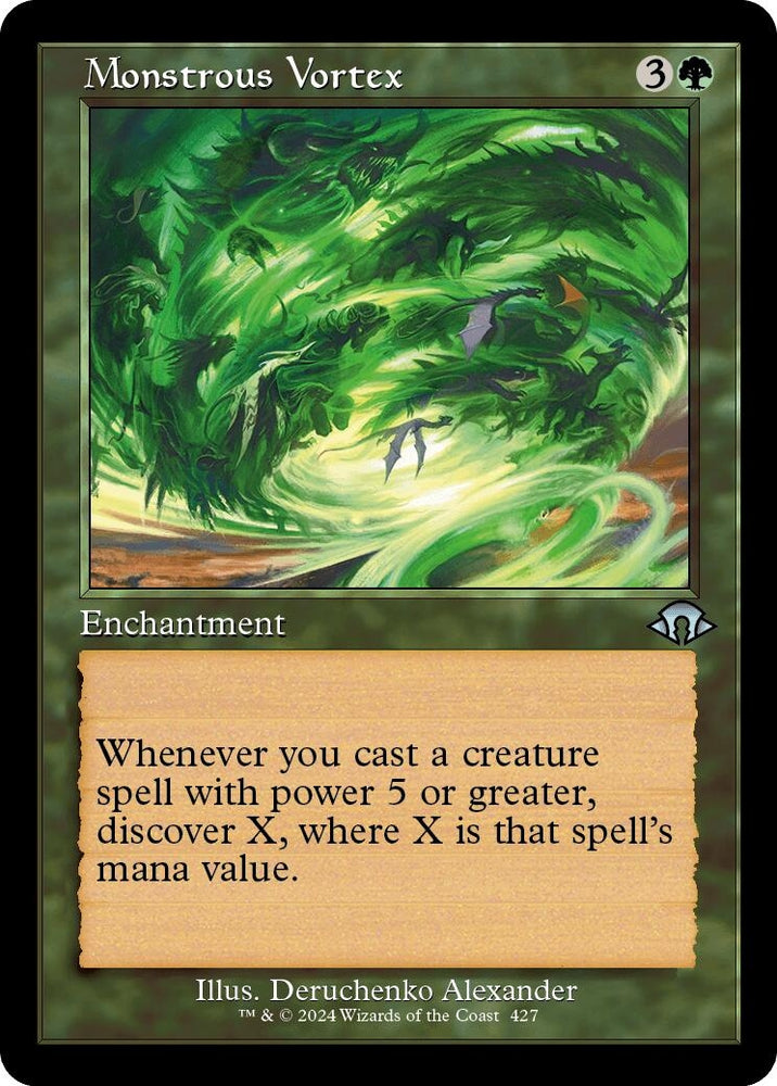 Image for Monstrous Vortex (Retro Frame) (427) [Modern Horizons 3]